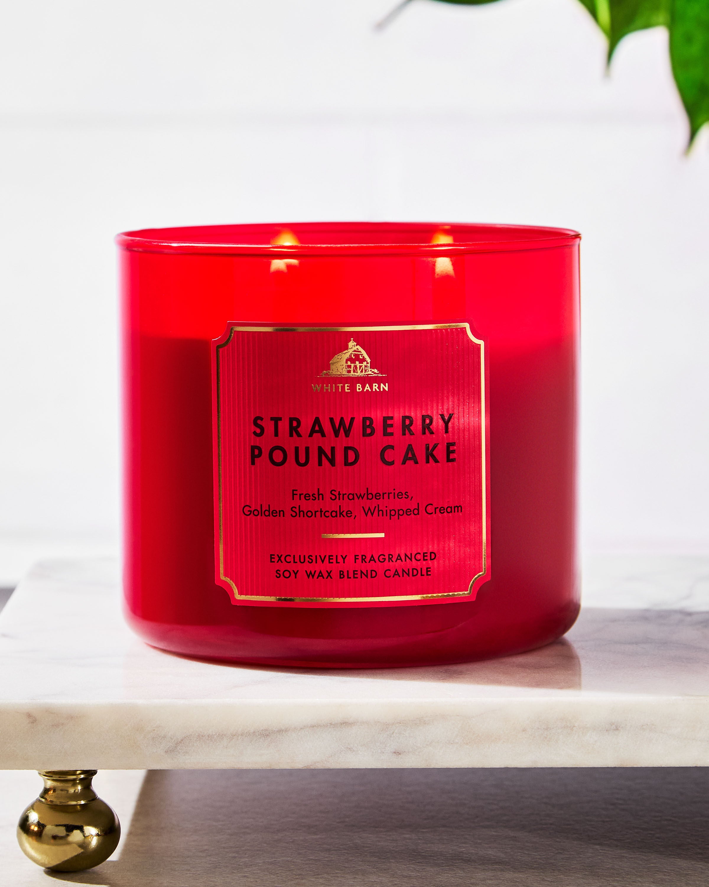 3-Wick Candle Strawberry Pound Cake 14.5 oz / 411 g - Image 11