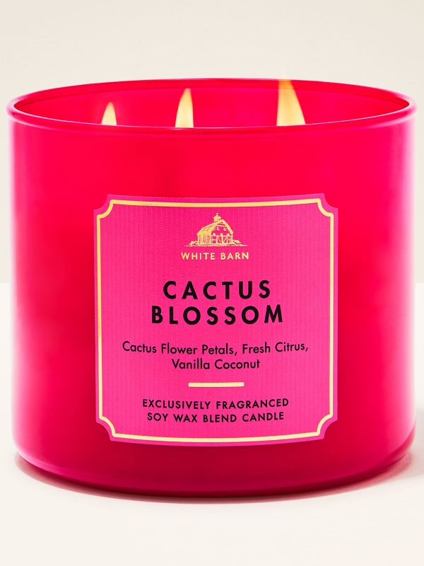 3-Wick Candle  Cactus Blossom 14.5 oz / 411 g