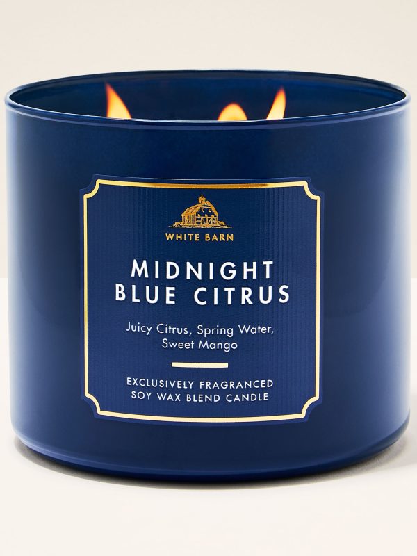 3-Wick Candle  Midnight Blue Citrus 14.5 oz / 411 g