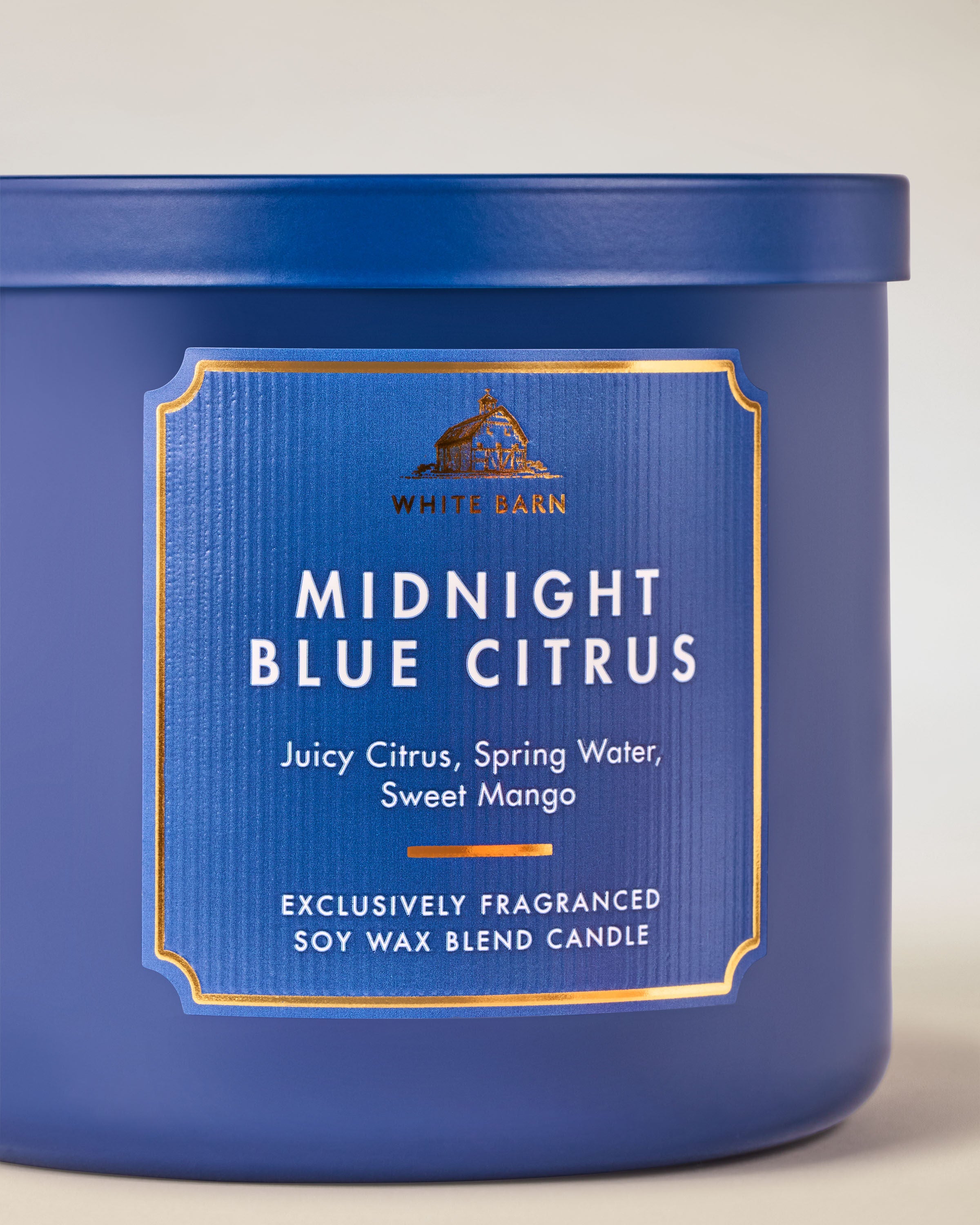 3-Wick Candle Midnight Blue Citrus 14.5 oz / 411 g - Image 2
