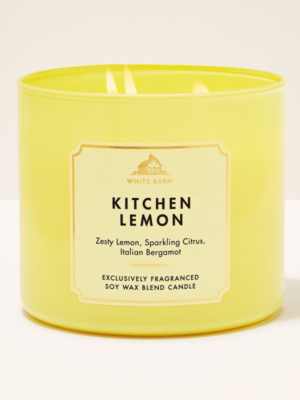3-Wick Candle  Kitchen Lemon 14.5 oz / 411 g