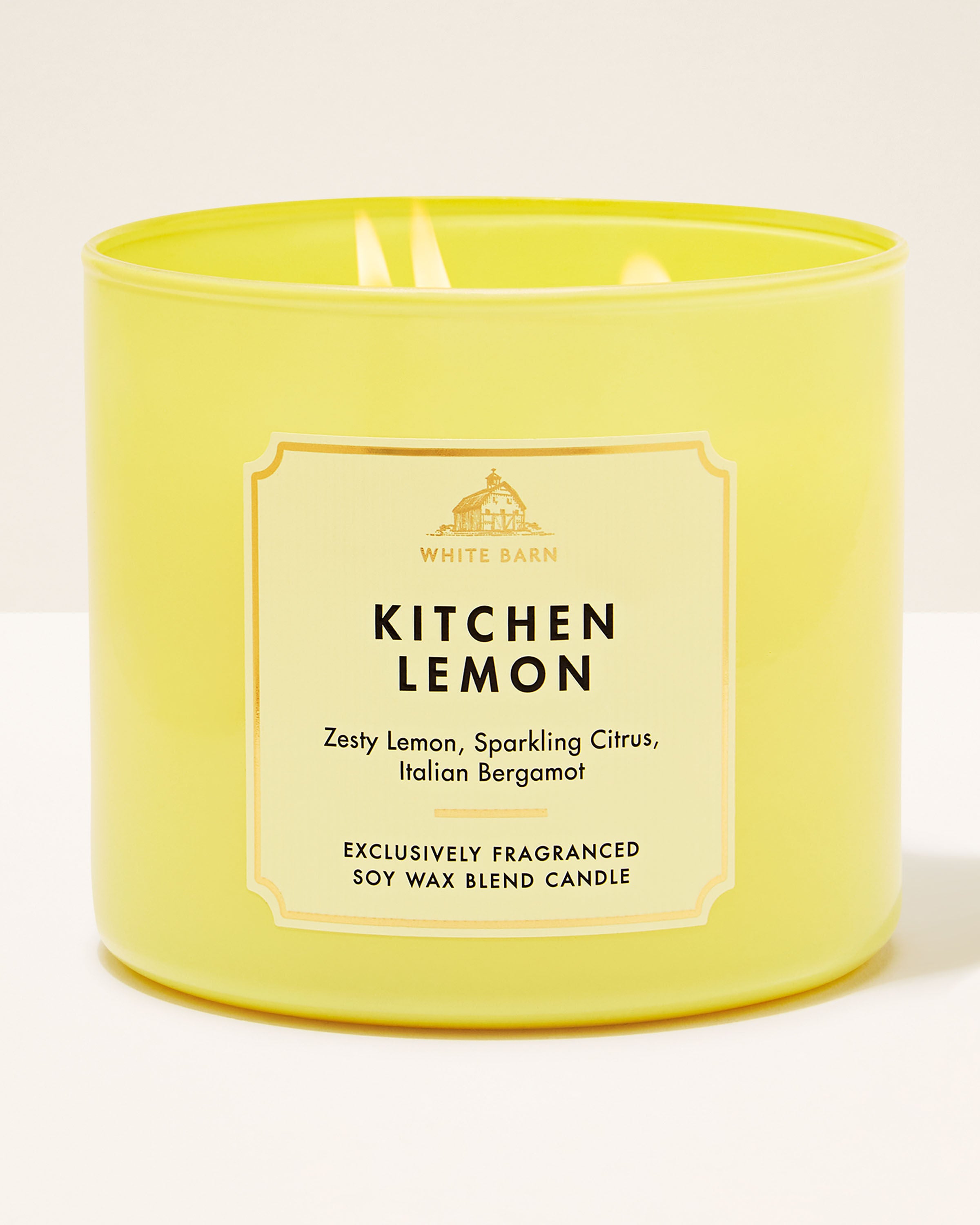 3-Wick Candle Kitchen Lemon 14.5 oz / 411 g