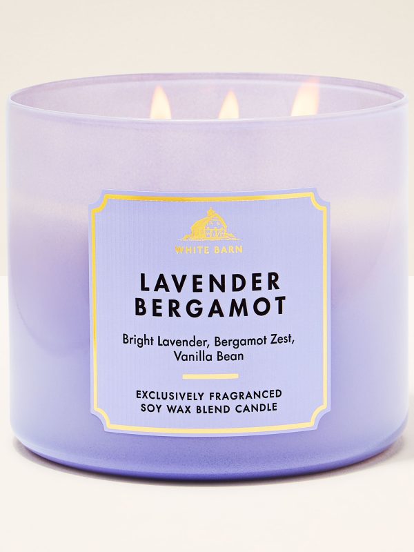 3-Wick Candle Lavender Bergamot 14.5 oz / 411 g
