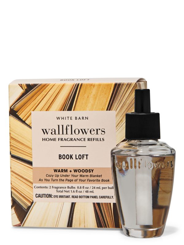 Wallflowers Refills 2-Pack Book Loft 0.8 fl oz / 24 mL, Each