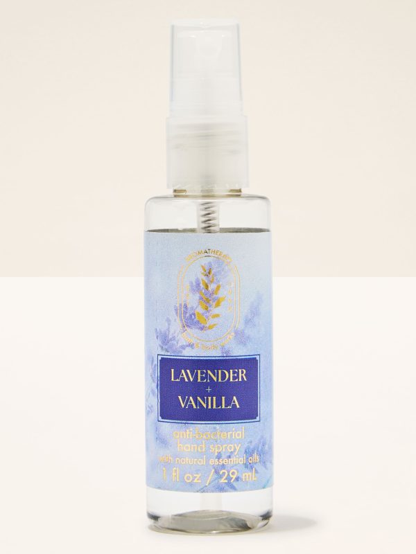 Hand Sanitizer Spray  Lavender Vanilla 1 fl oz / 29 mL
