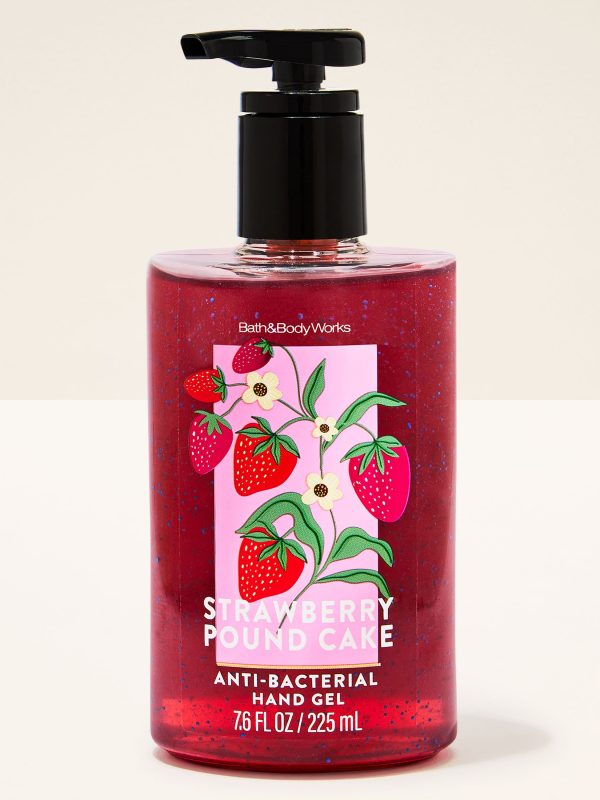 Hand Sanitizer with Pump  Strawberry Pound Cake 7.6 fl oz / 225 mL