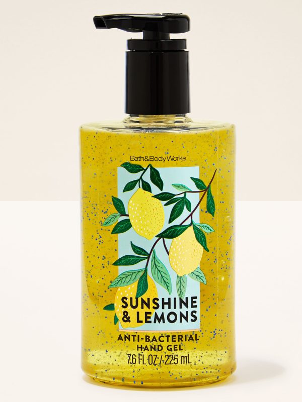 Hand Sanitizer with Pump  Sunshine & Lemons 7.6 fl oz / 225 mL