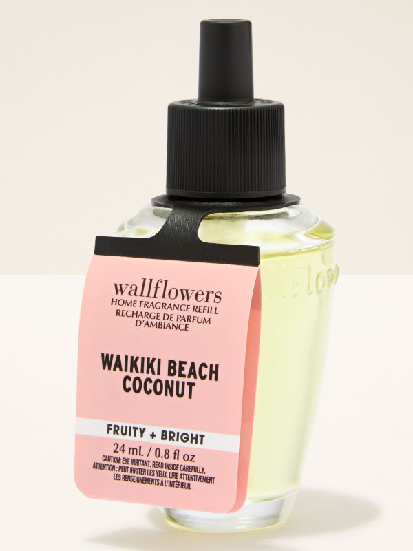Wallflowers Fragrance Refill  Waikiki Beach Coconut 0.8 fl oz / 24 mL