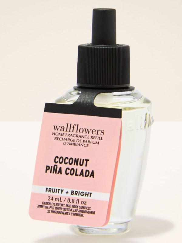 Wallflowers Fragrance Refill  Coconut Piña Colada 0.8 fl oz / 24 mL