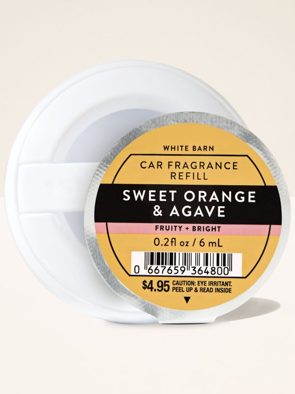 Car Fragrance Refill  Sweet Orange & Agave 0.2 fl oz / 6 mL