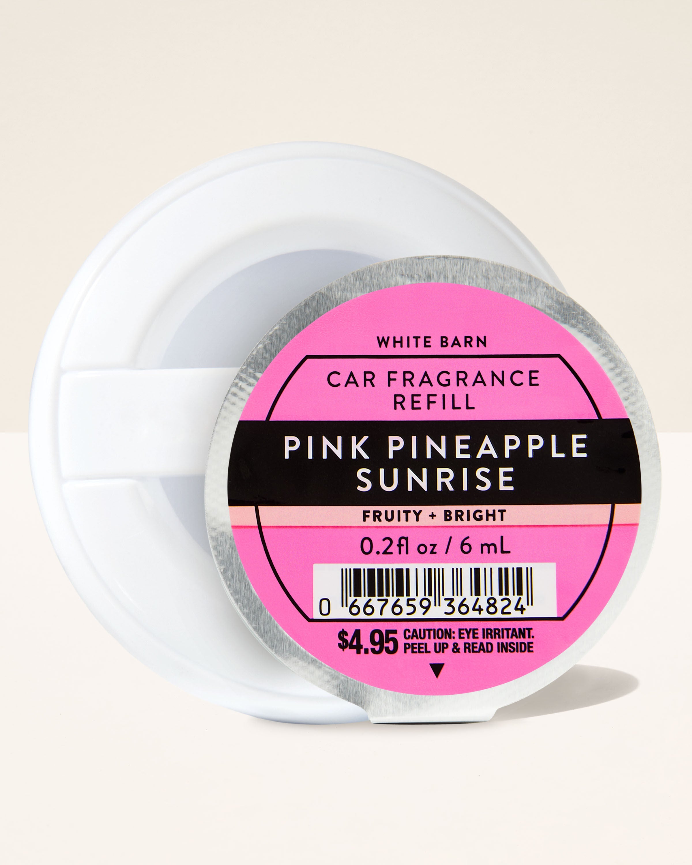 Car Fragrance Refill Pink Pineapple Sunrise 0.2 fl oz / 6 mL