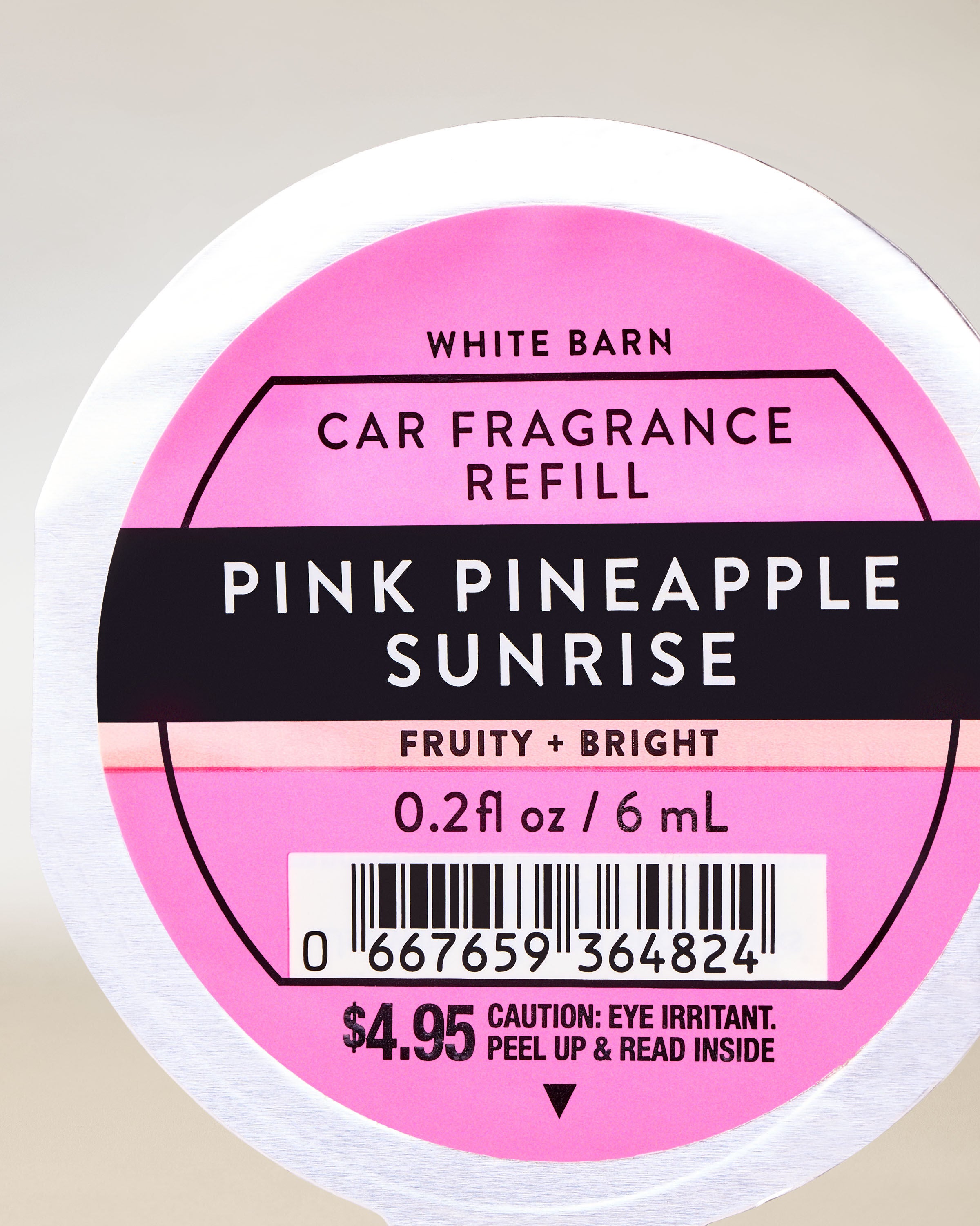 Car Fragrance Refill Pink Pineapple Sunrise 0.2 fl oz / 6 mL - Image 2