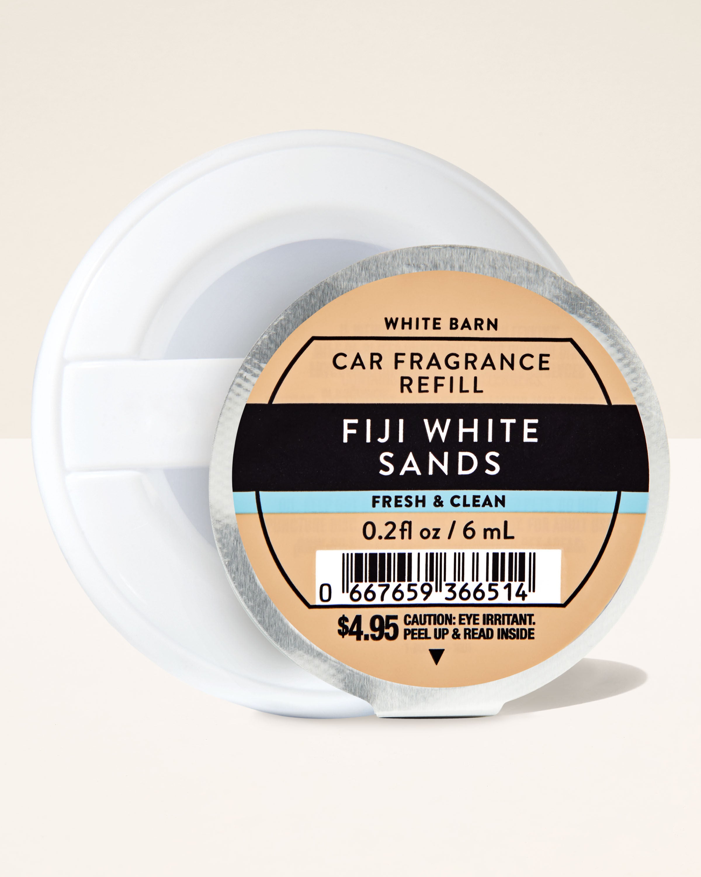 Car Fragrance Refill Fiji White Sands 0.2 fl oz / 6 mL