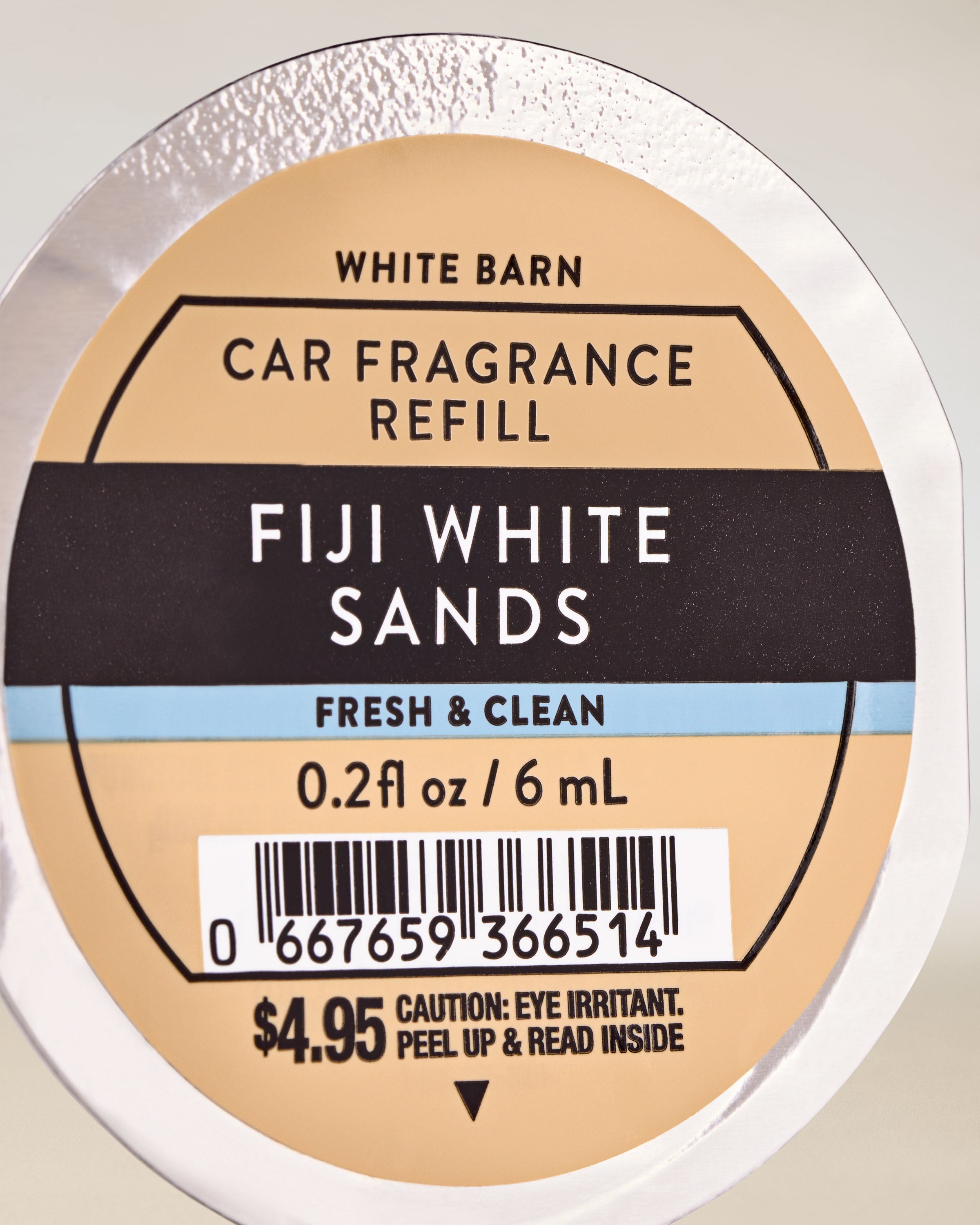 Car Fragrance Refill Fiji White Sands 0.2 fl oz / 6 mL - Image 2