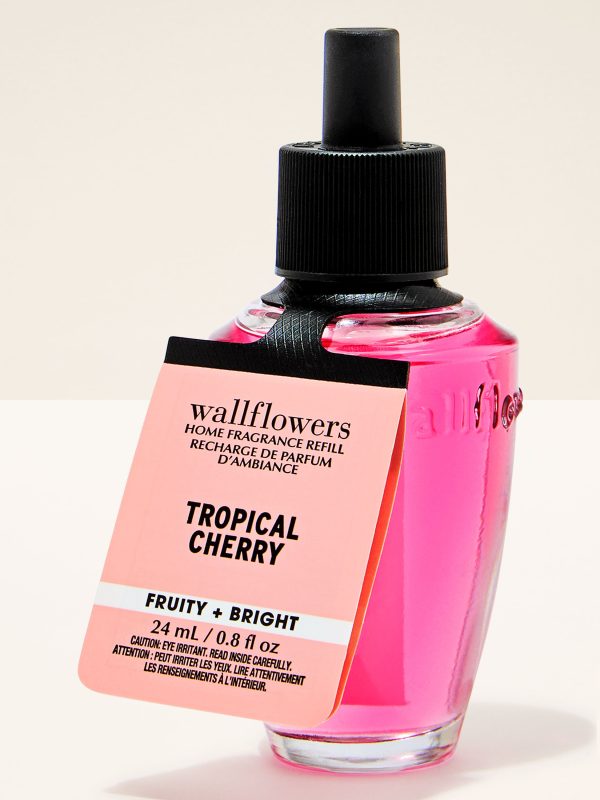 Wallflowers Fragrance Refill  Tropical Cherry 0.8 fl oz / 24 mL