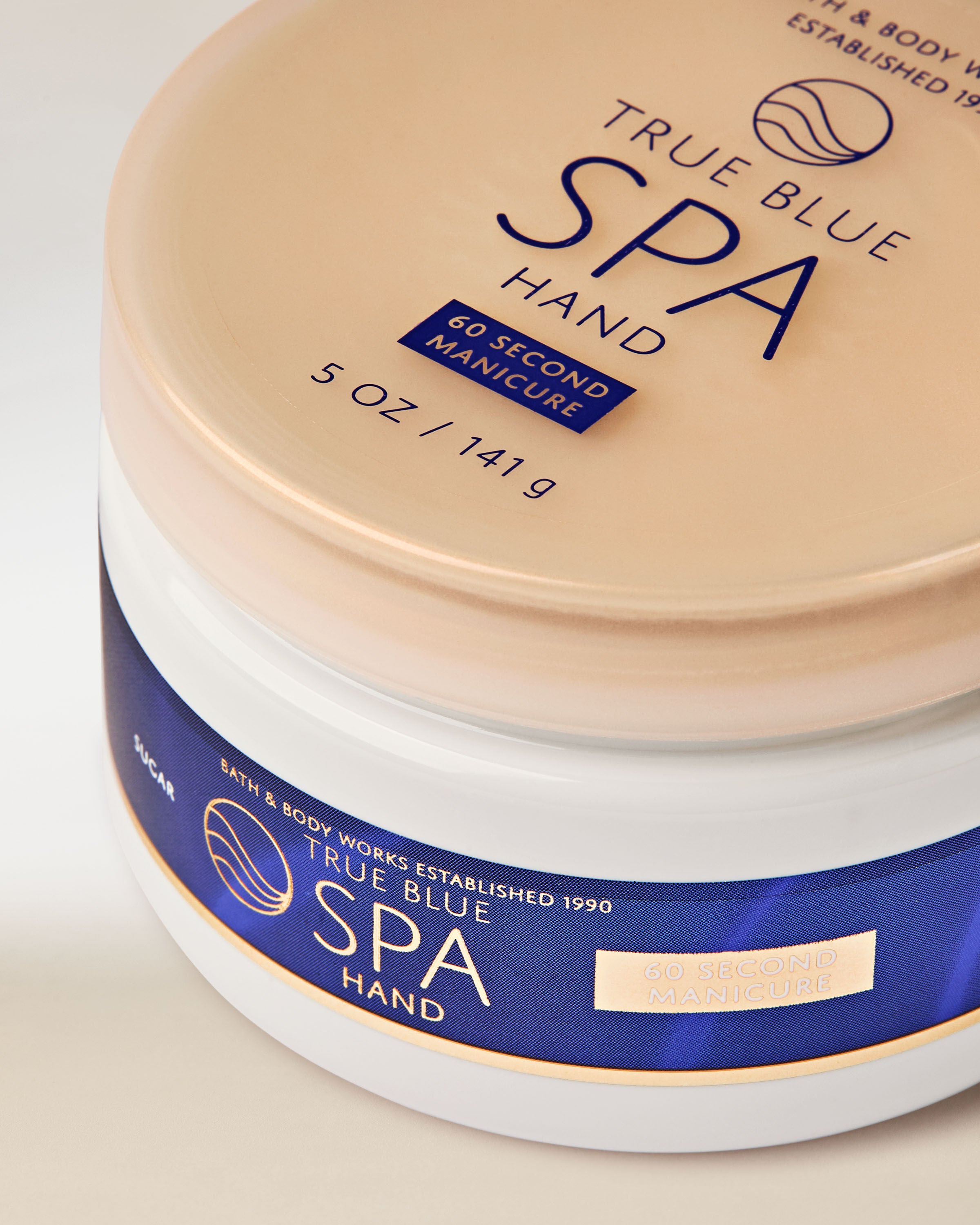 60 Second Manicure Hand Scrub True Blue Spa 5 oz / 142 g - Image 2