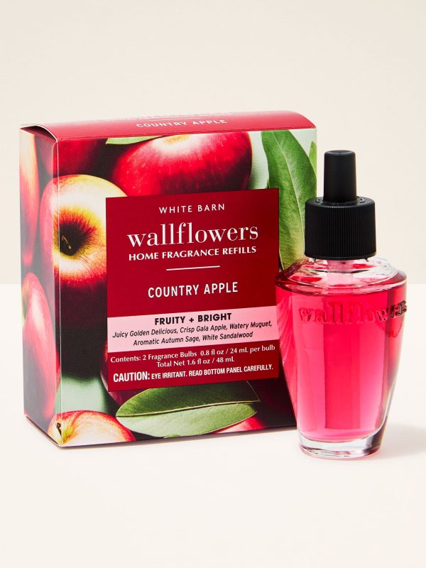 Wallflowers Refills 2-Pack  Country Apple 0.8 fl oz / 24 mL, Each