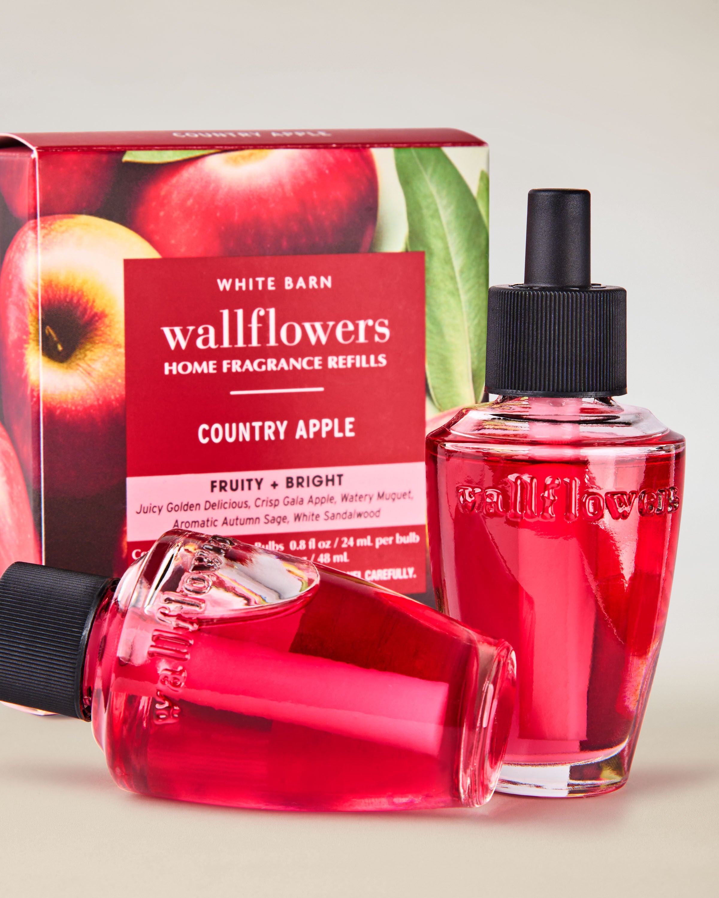 Wallflowers Refills 2-Pack Country Apple 0.8 fl oz / 24 mL, Each - Image 2