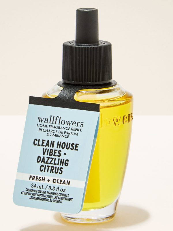 Wallflowers Fragrance Refill  Clean House Vibes - Dazzling Citrus 0.8 fl oz / 24 mL