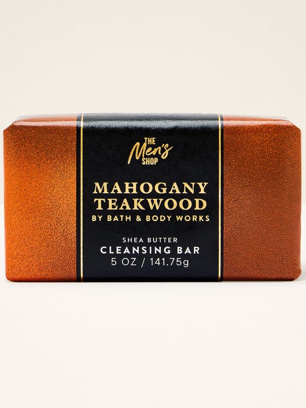 Shea Butter Cleansing Bar Mahogany Teakwood 5 oz / 141.75 g