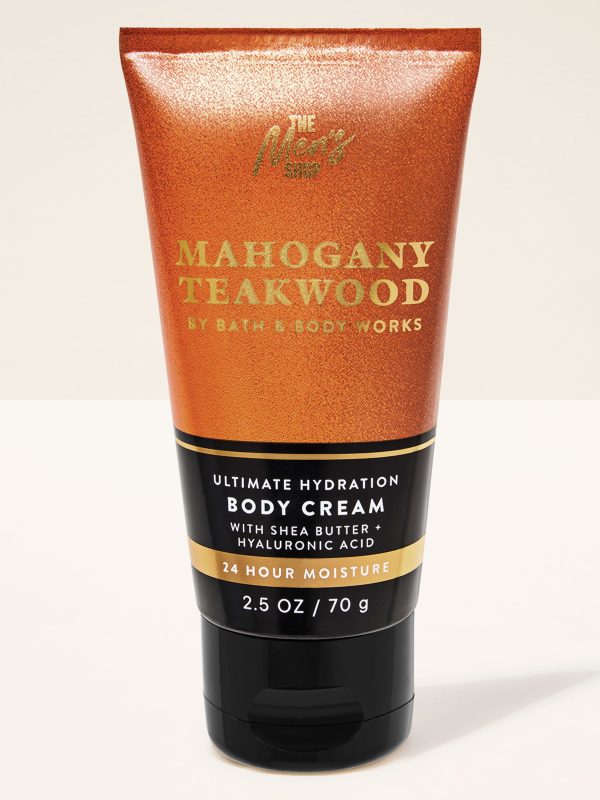 Travel Size Ultimate Hydration Body Cream  Mahogany Teakwood 2.5 oz / 70 g