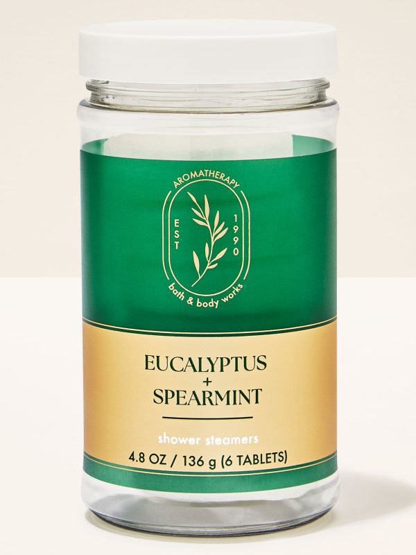 Shower Steamers Eucalyptus Spearmint 4.8 oz / 136 g (6 tablets)