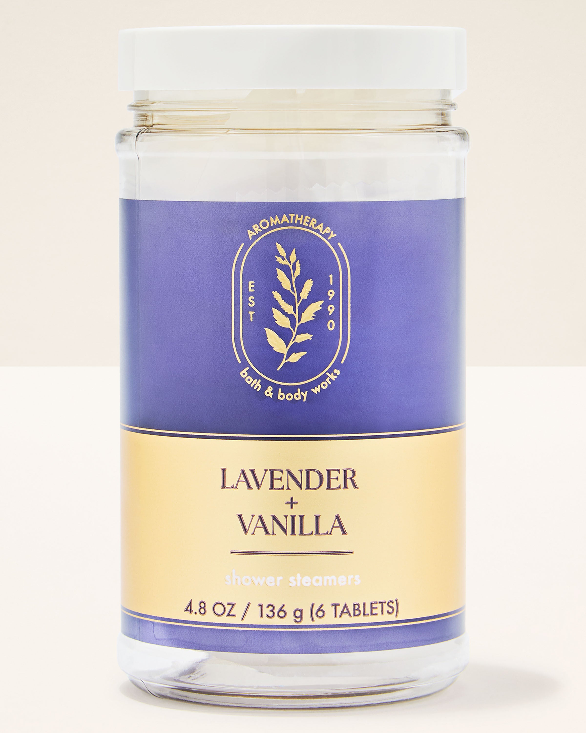Shower Steamers Lavender Vanilla 4.8 oz / 136 g (6 tablets)