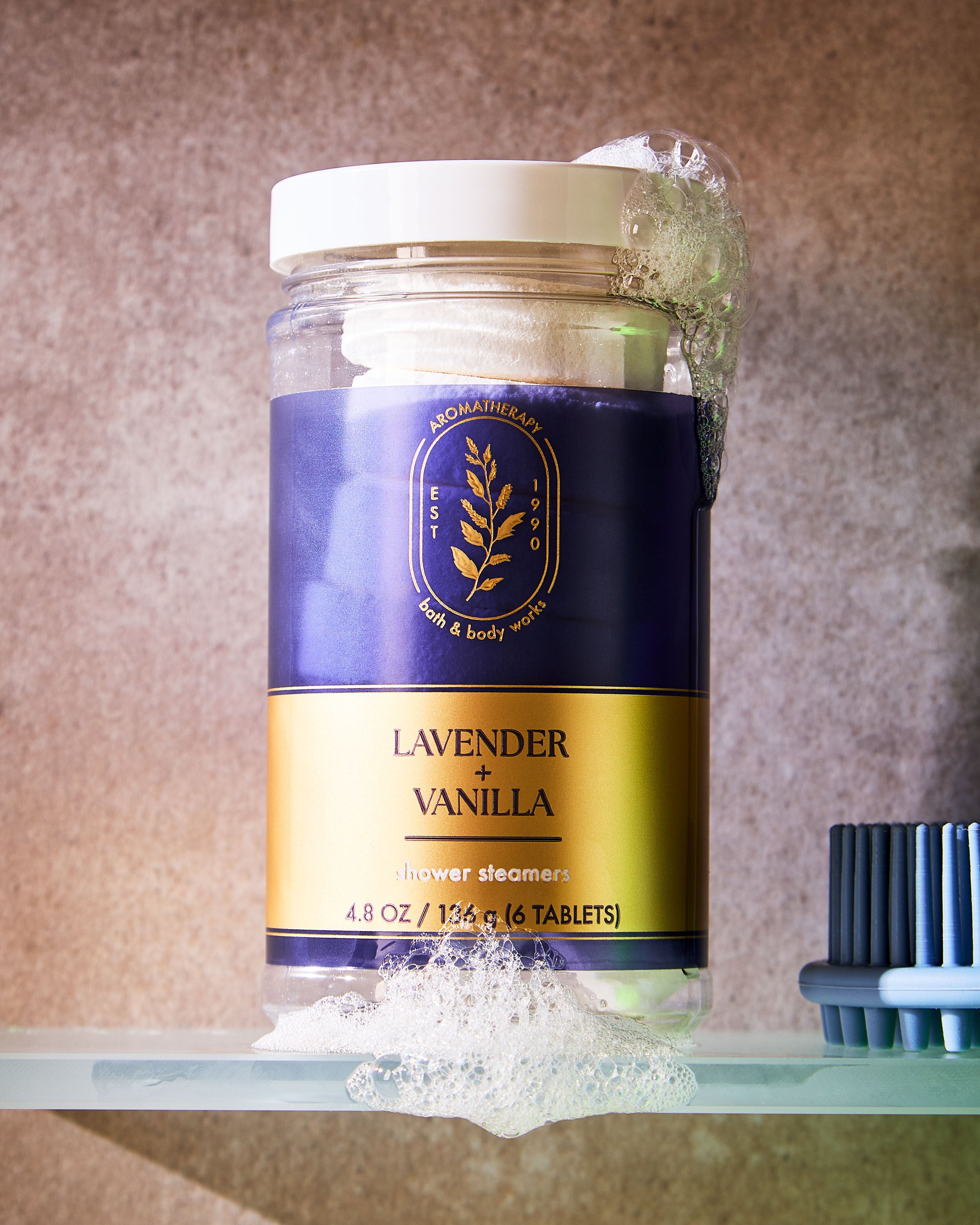 Shower Steamers Lavender Vanilla 4.8 oz / 136 g (6 tablets) - Image 6