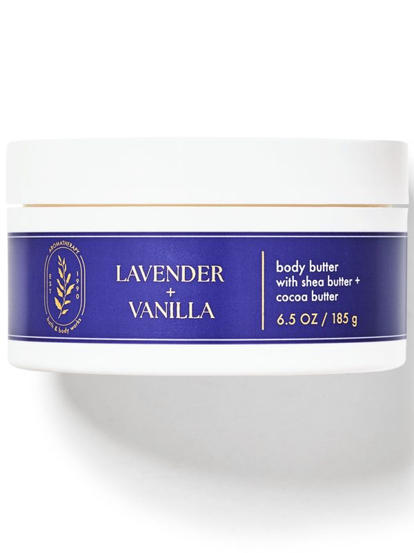 Body Butter  Lavender Vanilla 6.5 oz / 185 g