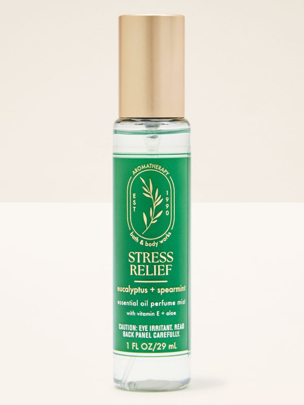 Travel Size Essential Oil Mist  Eucalyptus Spearmint 1 fl oz / 29 ml