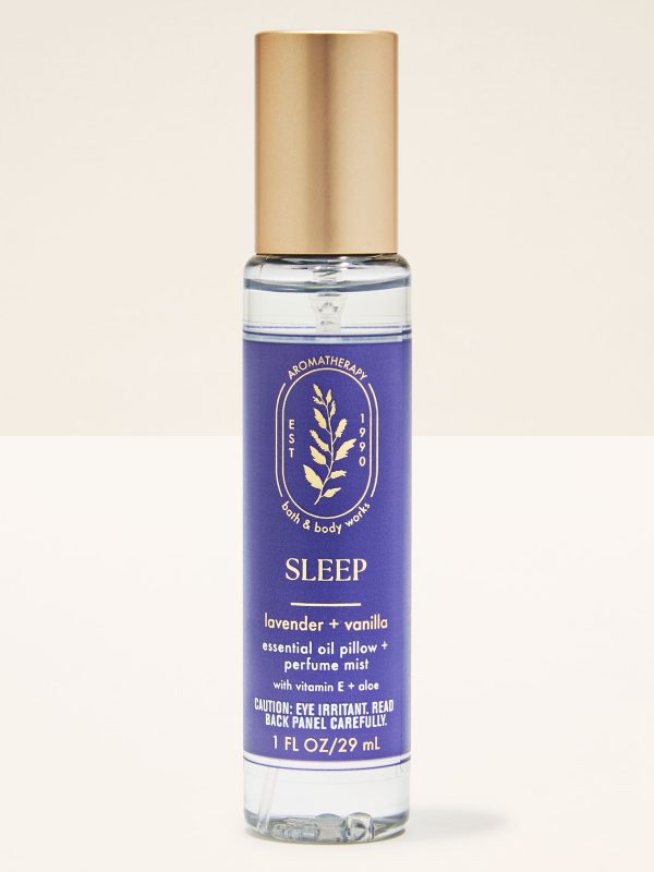 Travel Size Essential Oil Mist  Lavender Vanilla 1 fl oz / 29 ml