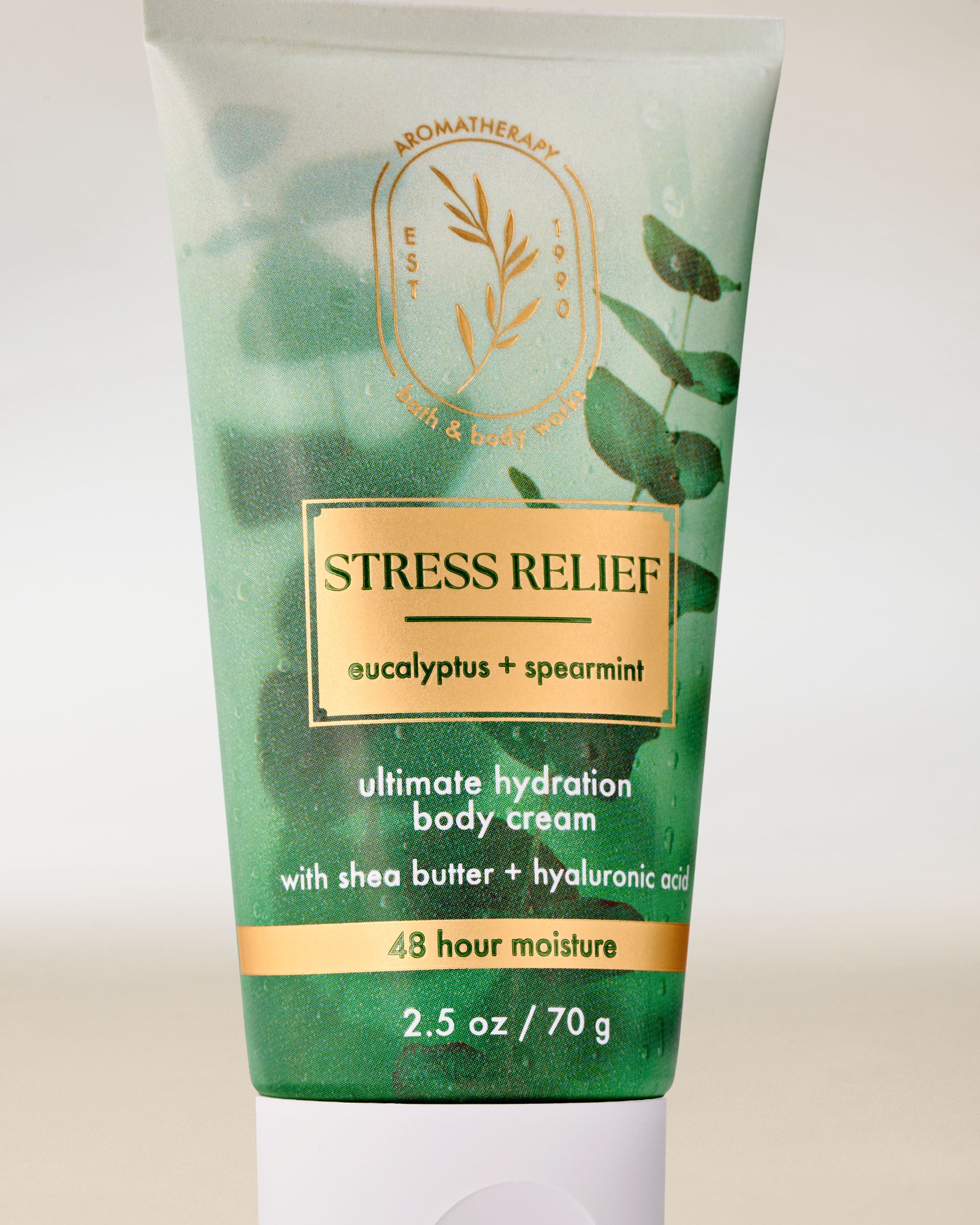 Travel Size Ultimate Hydration Body Cream Eucalyptus Spearmint 2.5 oz / 70 g - Image 2