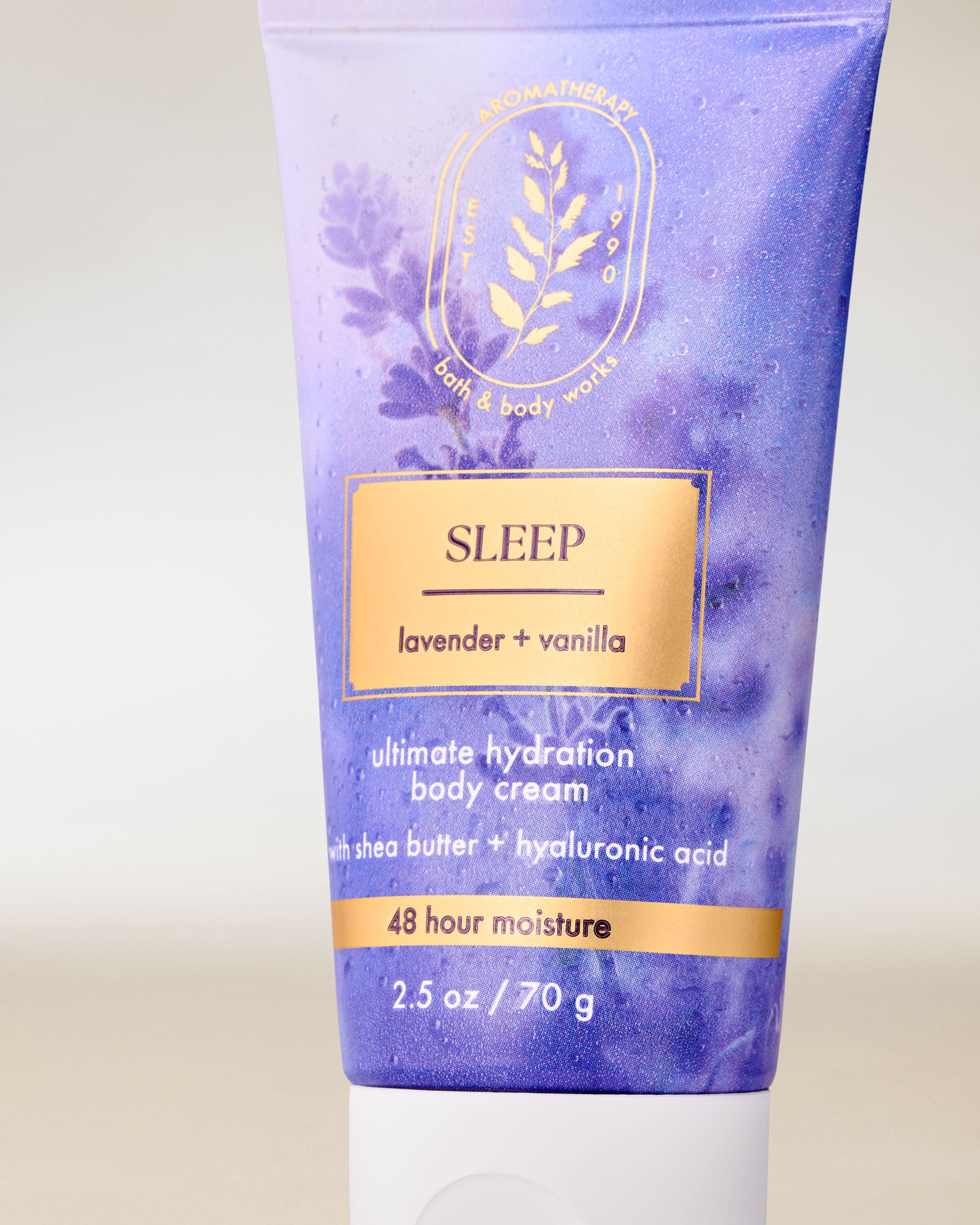 Travel Size Ultimate Hydration Body Cream Lavender Vanilla 2.5 oz / 70 g - Image 2