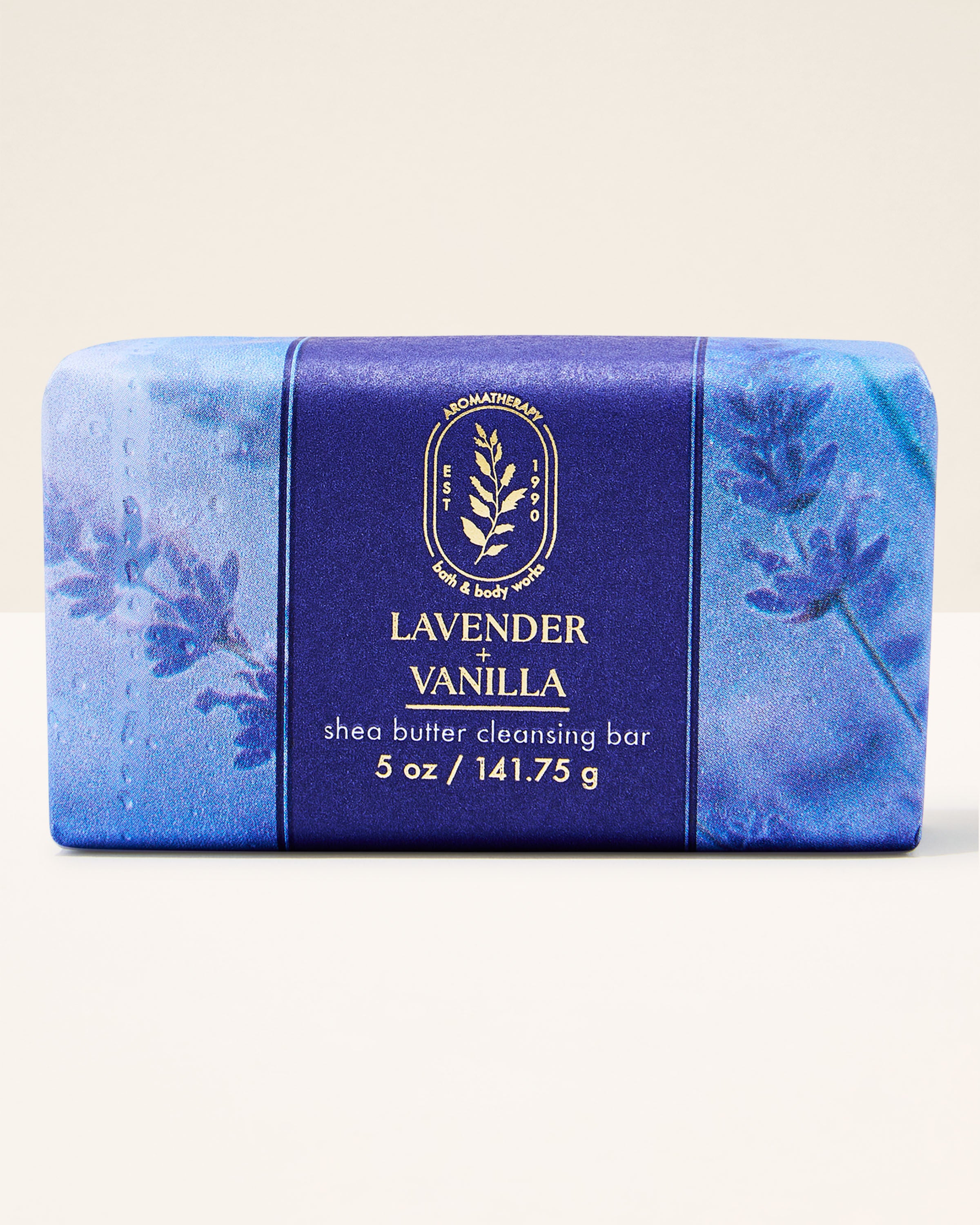 Shea Butter Cleansing Bar Lavender Vanilla 5 oz / 141.75 g