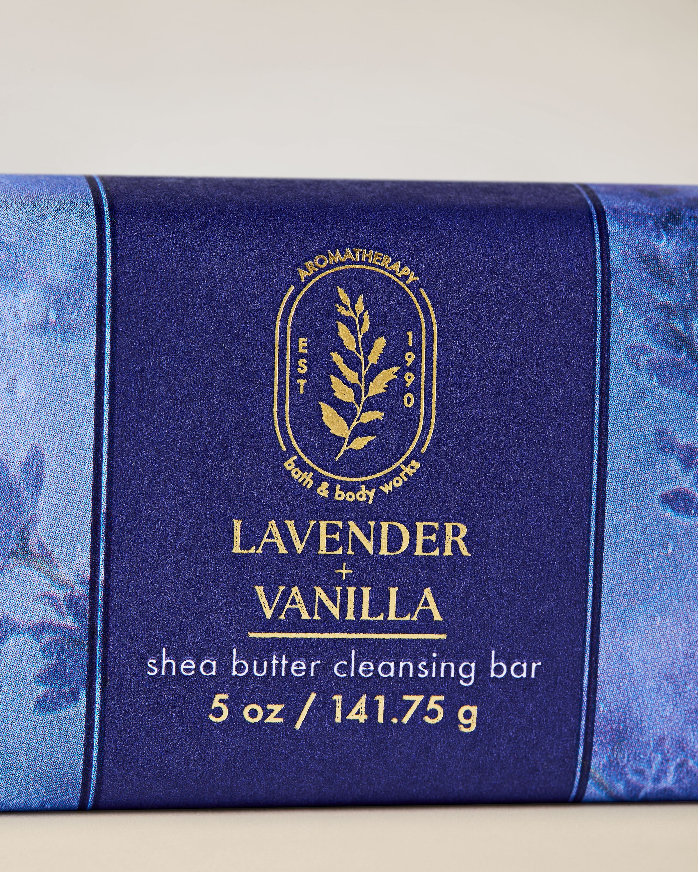 Shea Butter Cleansing Bar Lavender Vanilla 5 oz / 141.75 g - Image 2