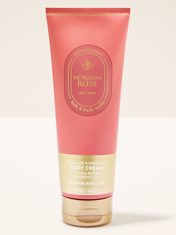 Ultimate Hydration Body Cream  Heirloom Rose 8 oz / 226 g
