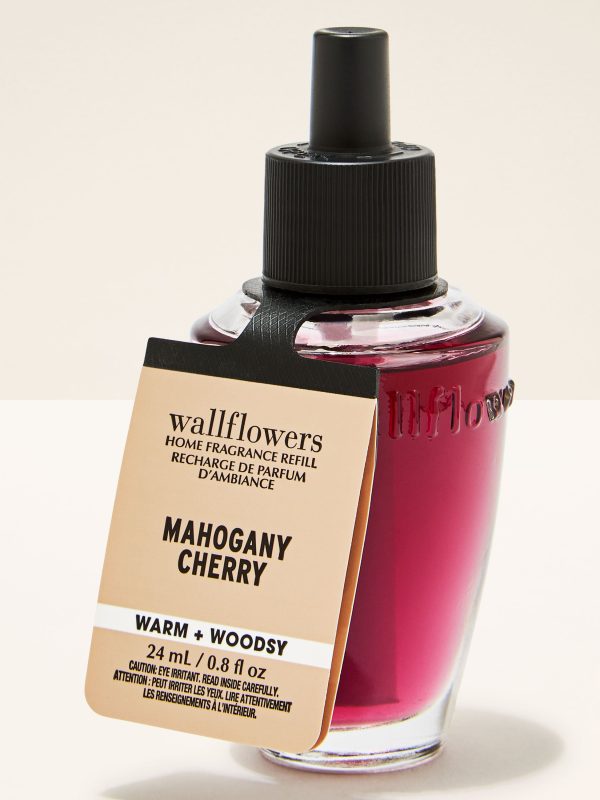 Wallflowers Fragrance Refill  Mahogany Cherry 0.8 fl oz / 24 ml