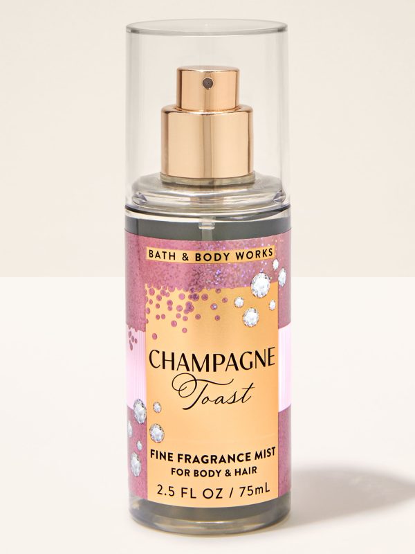 Travel Size Fine Fragrance Mist  Champagne Toast 2.5 fl oz / 75 ml
