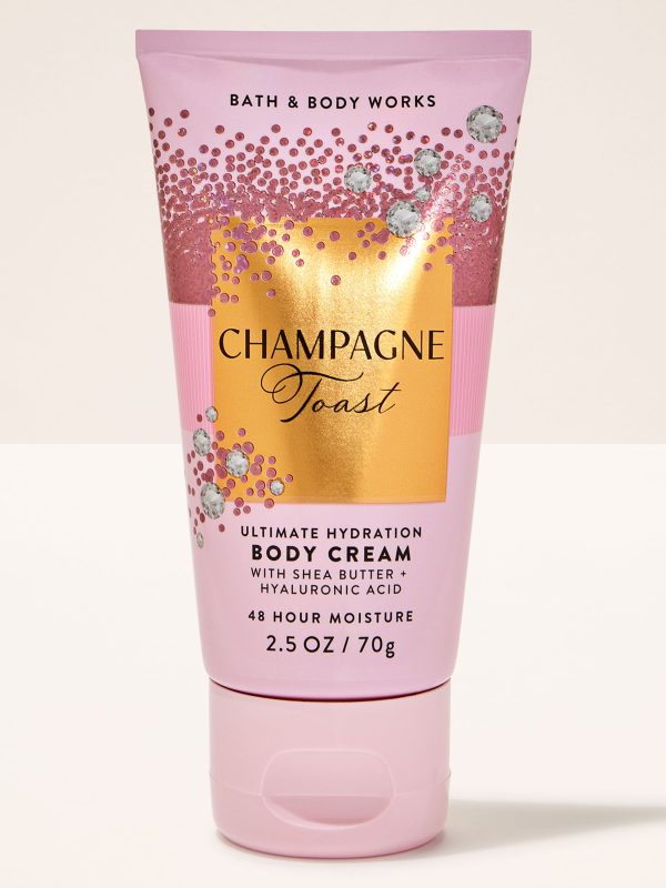 Travel Size Ultimate Hydration Body Cream Champagne Toast 2.5 oz / 70 g