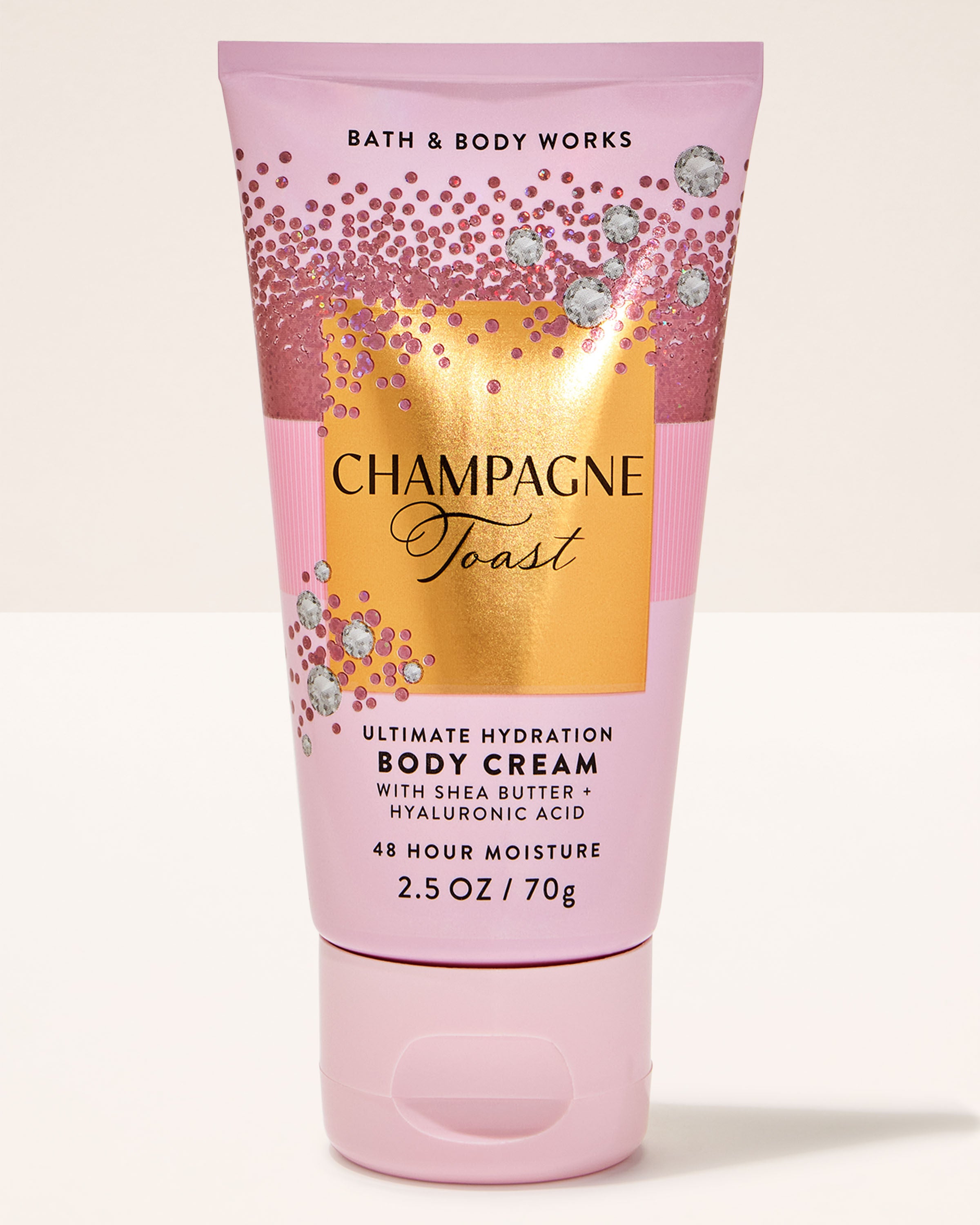 Travel Size Ultimate Hydration Body Cream Champagne Toast 2.5 oz / 70 g