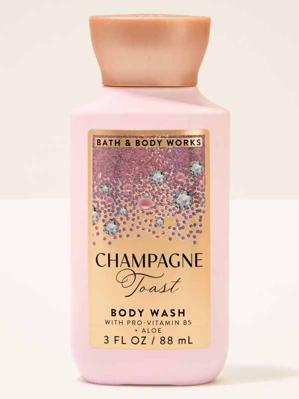 Travel Size Body Wash  Champagne Toast 3 fl oz / 88 ml