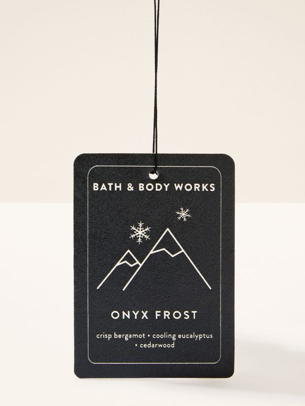 Hanging Fragrance Diffuser  Onyx Frost