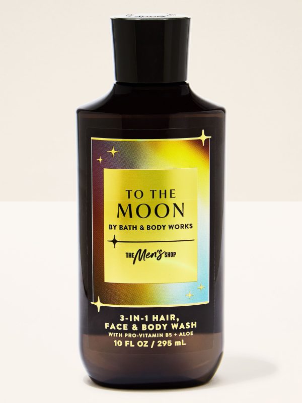 3-in-1 Hair, Face & Body Wash  To the Moon 10 fl oz / 295 ml