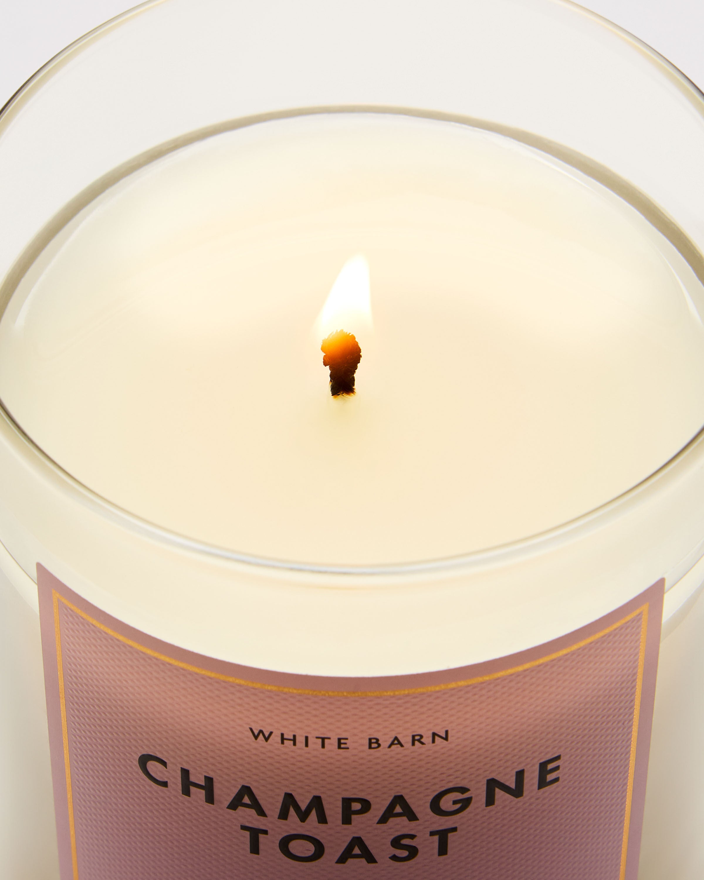 Single Wick Candle Champagne Toast 8 oz / 227 g - Image 5