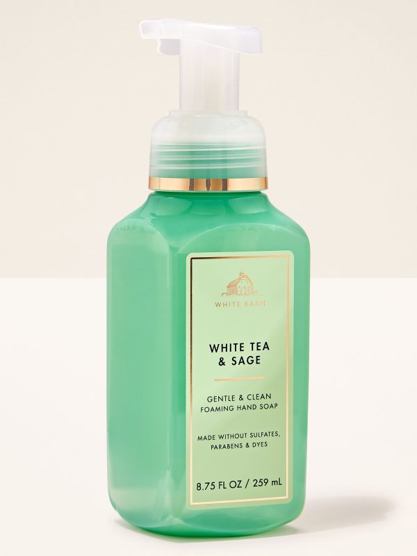 Gentle & Clean Foaming Hand Soap White Tea & Sage 8.75 fl oz / 259 ml