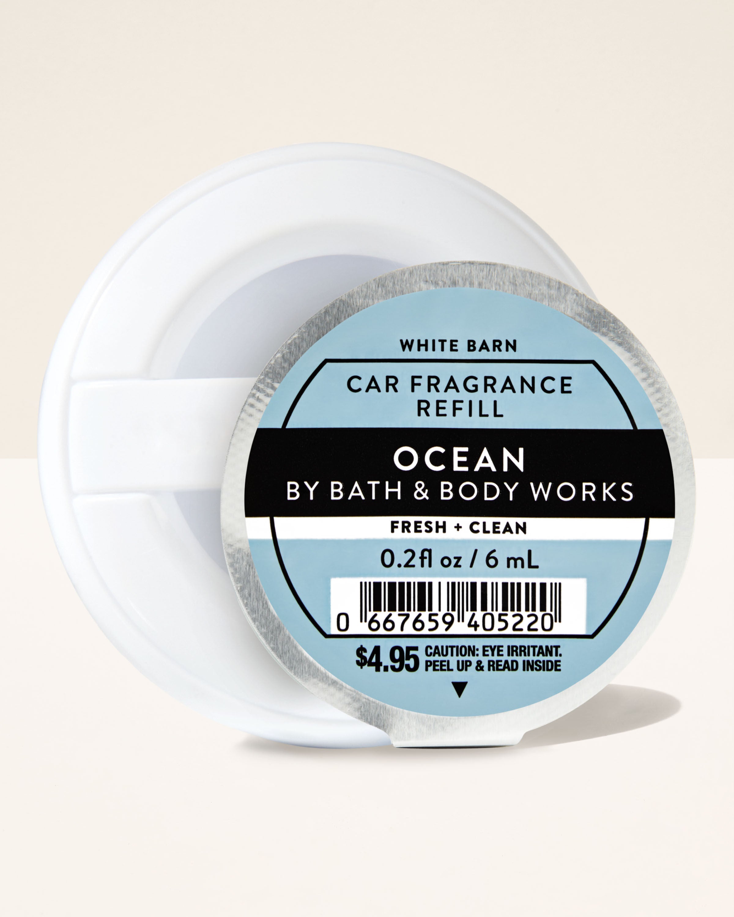 Car Fragrance Refill Ocean 0.2 fl oz / 6 ml
