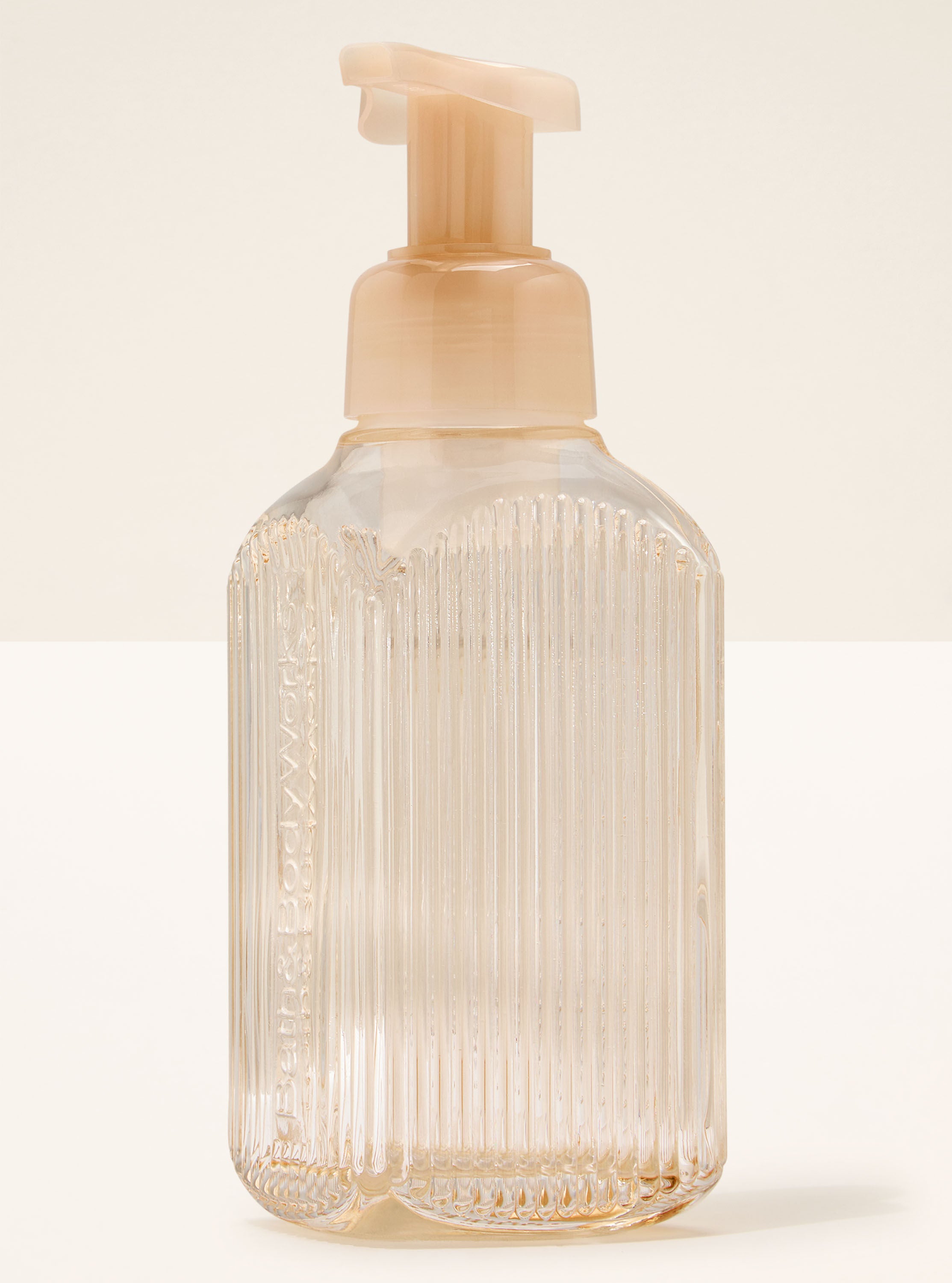 Gentle & Clean Foaming Hand Soap Dispenser Cream Vertical Lines