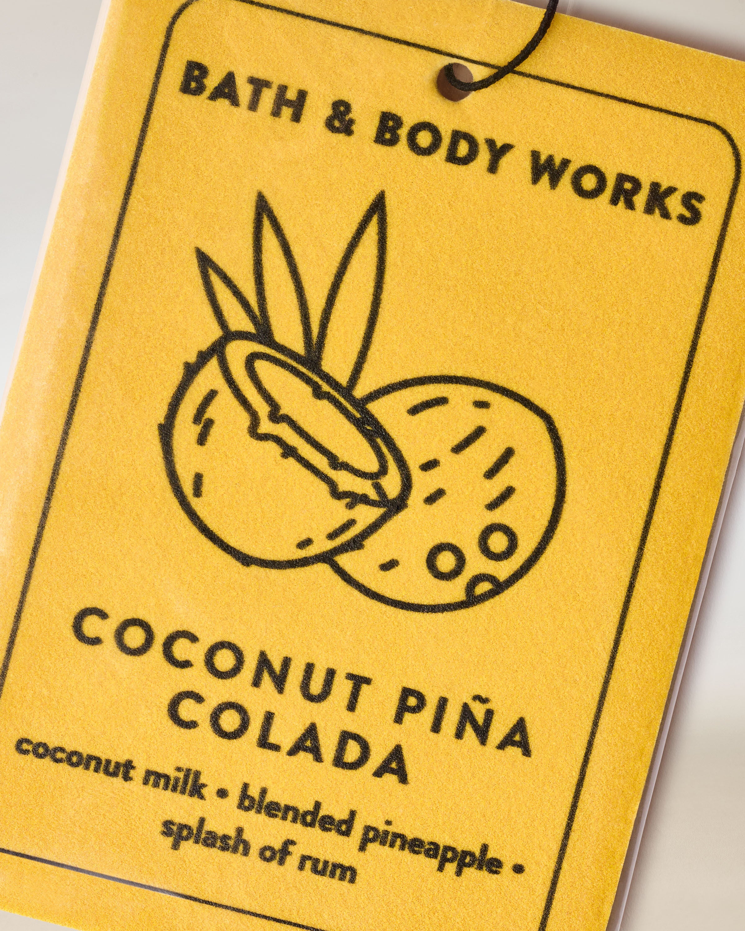 Hanging Fragrance Diffuser Coconut Piña Colada 2.5 g - Image 2