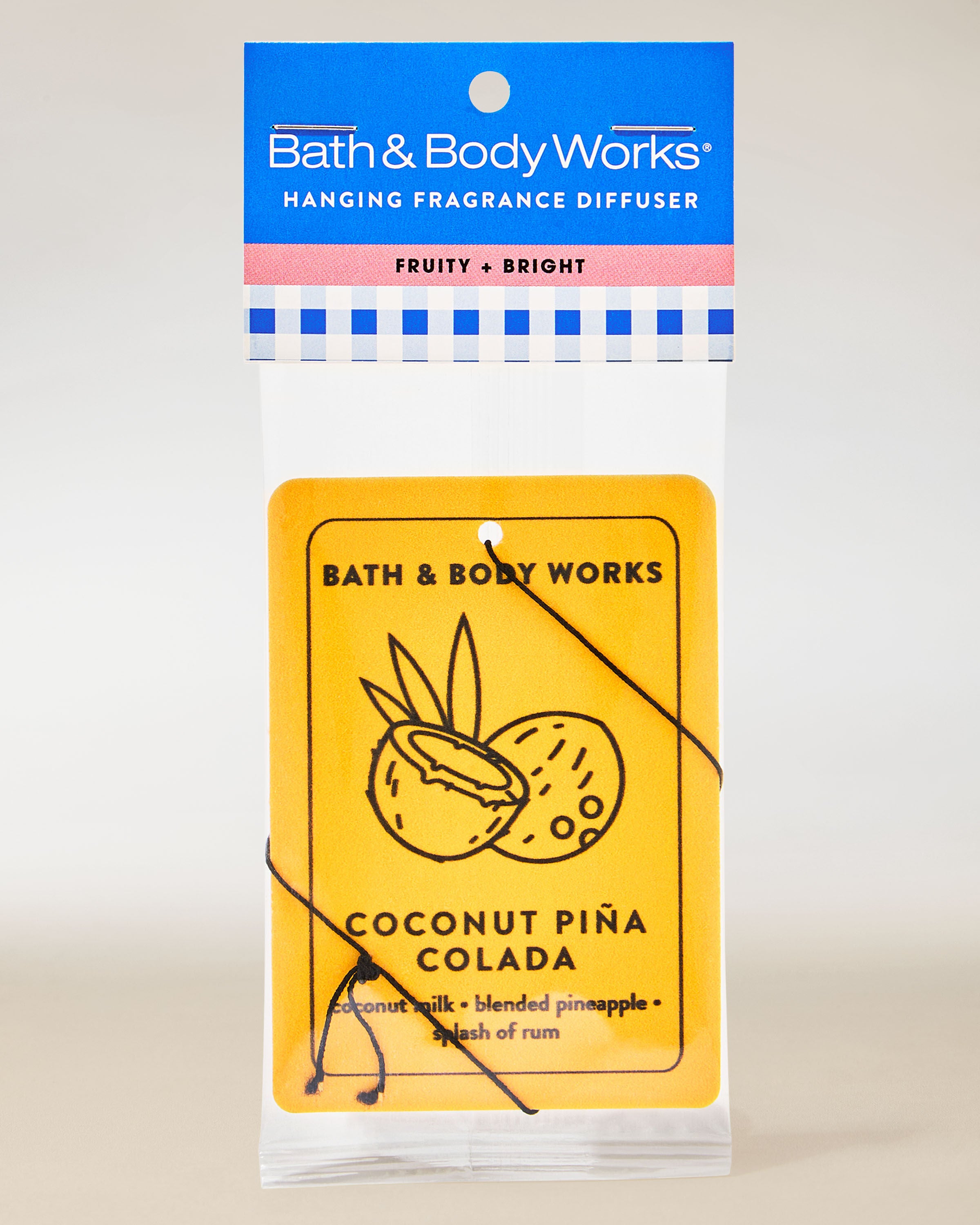 Hanging Fragrance Diffuser Coconut Piña Colada 2.5 g - Image 5