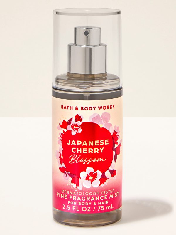 Travel Size Fine Fragrance Mist  Japanese Cherry Blossom 2.5 fl oz / 75 ml